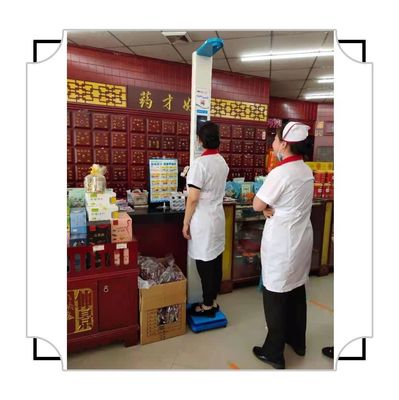LED Display Bascula Balance Weight Measurement Scale for BMI and Body Height Tracking