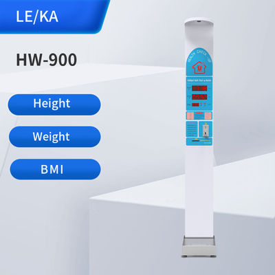 Pharmacy Coin-Operated Steel Scale Vending Machine for Height and Weight Measurement 200kg