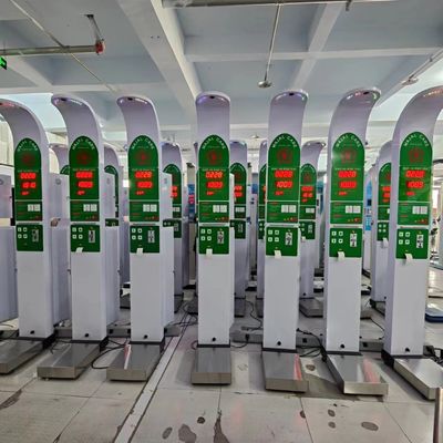 Pharmacy Coin-Operated Steel Scale Vending Machine for Height and Weight Measurement 200kg
