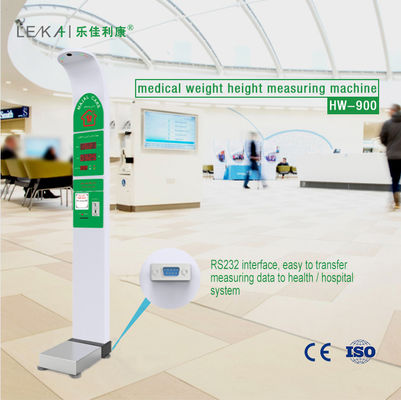 Coin-operated Folding Weight Height Human Measurement Scale with Accurate Measurement