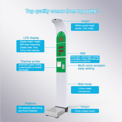 Customized Color Steel Scale for Measuring Height and Weight by Powerful Manufacturers
