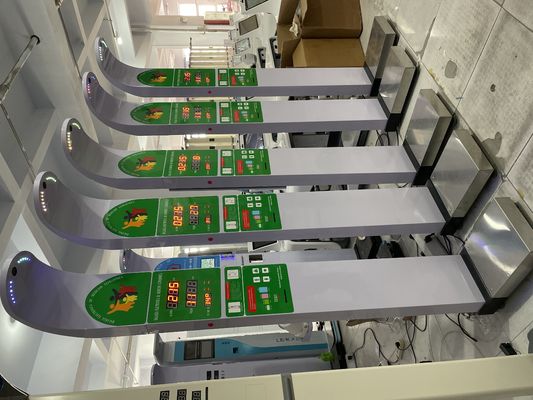 Customized Color LED Display Coin Operated Body Weight Height Scale for Pharmacy