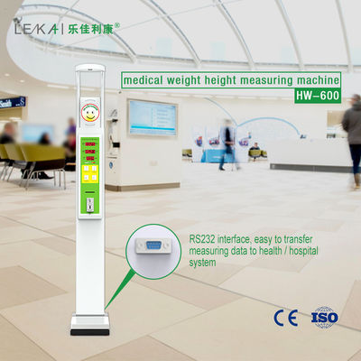 Voice Broadcast Automatic Measurement Collapsible Height and Weight Scale with Speed
