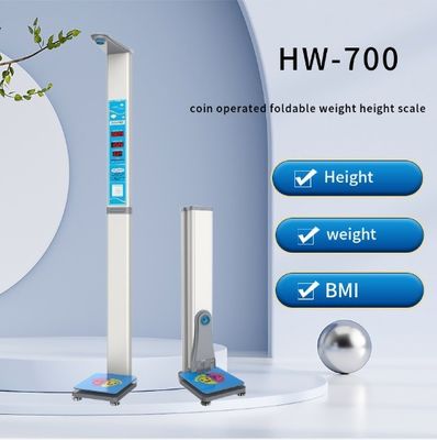 Pharmacy Ultrasonic Electronic Height and Weight Meter with AC100-240V Power Supply
