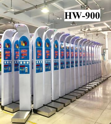 HW-900 Body Height and Weight Vending Machine for Coin Operated BMI in Spanish Arabic