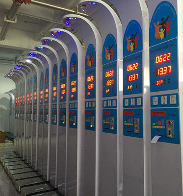 HW-900 Body Height and Weight Vending Machine for Coin Operated BMI in Spanish Arabic