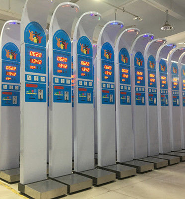 HW-900 Body Height and Weight Vending Machine for Coin Operated BMI in Spanish Arabic