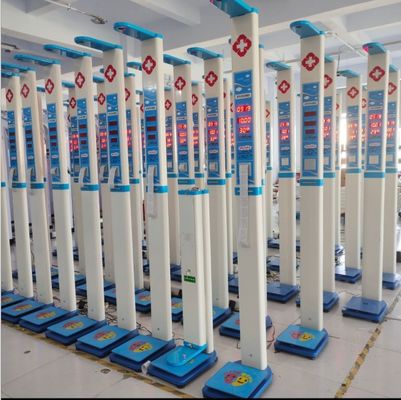 Coin Operated Medical Ultrasonic Height Weight Scale BMI Vending Machine for Pharmacy