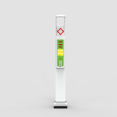 HW-600 Fully Customized Coin-Operated Body Weight and Height Scale with LED Display
