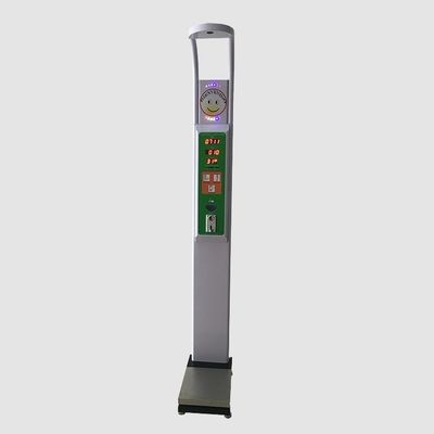LED Display Coin Operated BMI Machine with Data Transmission and Customized Support