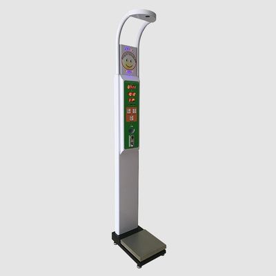 LED Display Coin Operated BMI Machine with Data Transmission and Customized Support