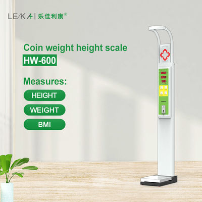 60-200cm Height Range Physical Examination Machine Weighing Scale for Clinic Drugstore
