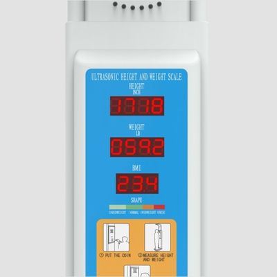 Customizable HW-600 Coin Operated Digital Height Measuring Scale 45kg G.W.