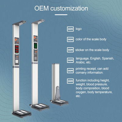 LED Display Foldable Digital Clinical Height Scale for Medical Measurement Instrument