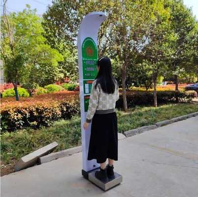 Professional Electronic Body BMI Test Machine with Printer Product Size 33*55*235cm
