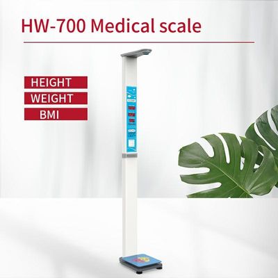 Hospital and Pharmacy Coin-Operated Human Scale with LED/LCD Display 200kg Capacity