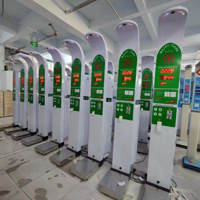AC100-240V Medical Electronic Height Weight BMI Machine for Ultrasonic Measurement