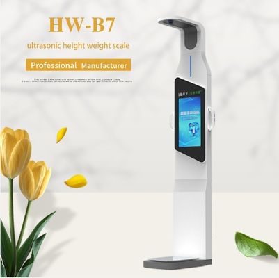 LCD Display Ultrasonic Height and Weight Scales for Body Composition Display Type