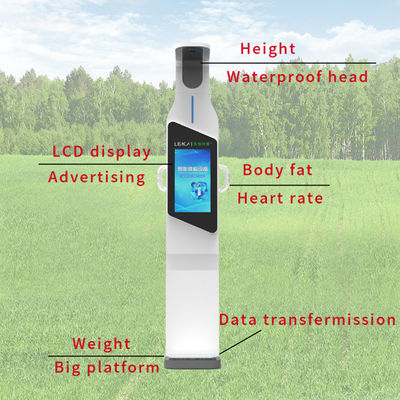 LCD Display Ultrasonic Height and Weight Scales for Body Composition Display Type